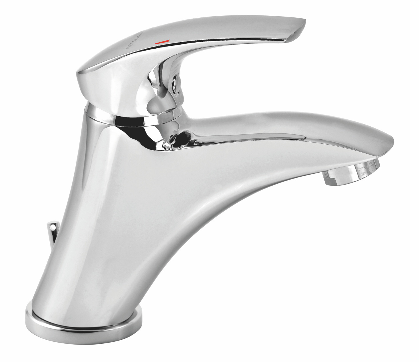 Novaservis umyvadlová baterie bez výpusti metalia 57 chrom - 57002/1,0