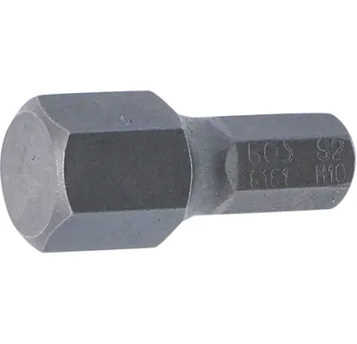 BGS Bit, pohon vnější šestihran 6,3 mm (1/4"), vnitřní šestihran  10 mm