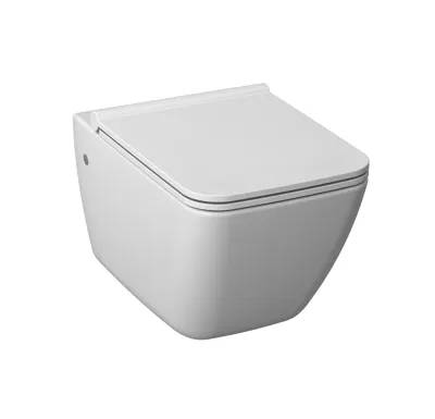 JIKA CUBITO PURE Závěsný klozet 54cm, (včetně instalační sady Easy fit), Bílá
