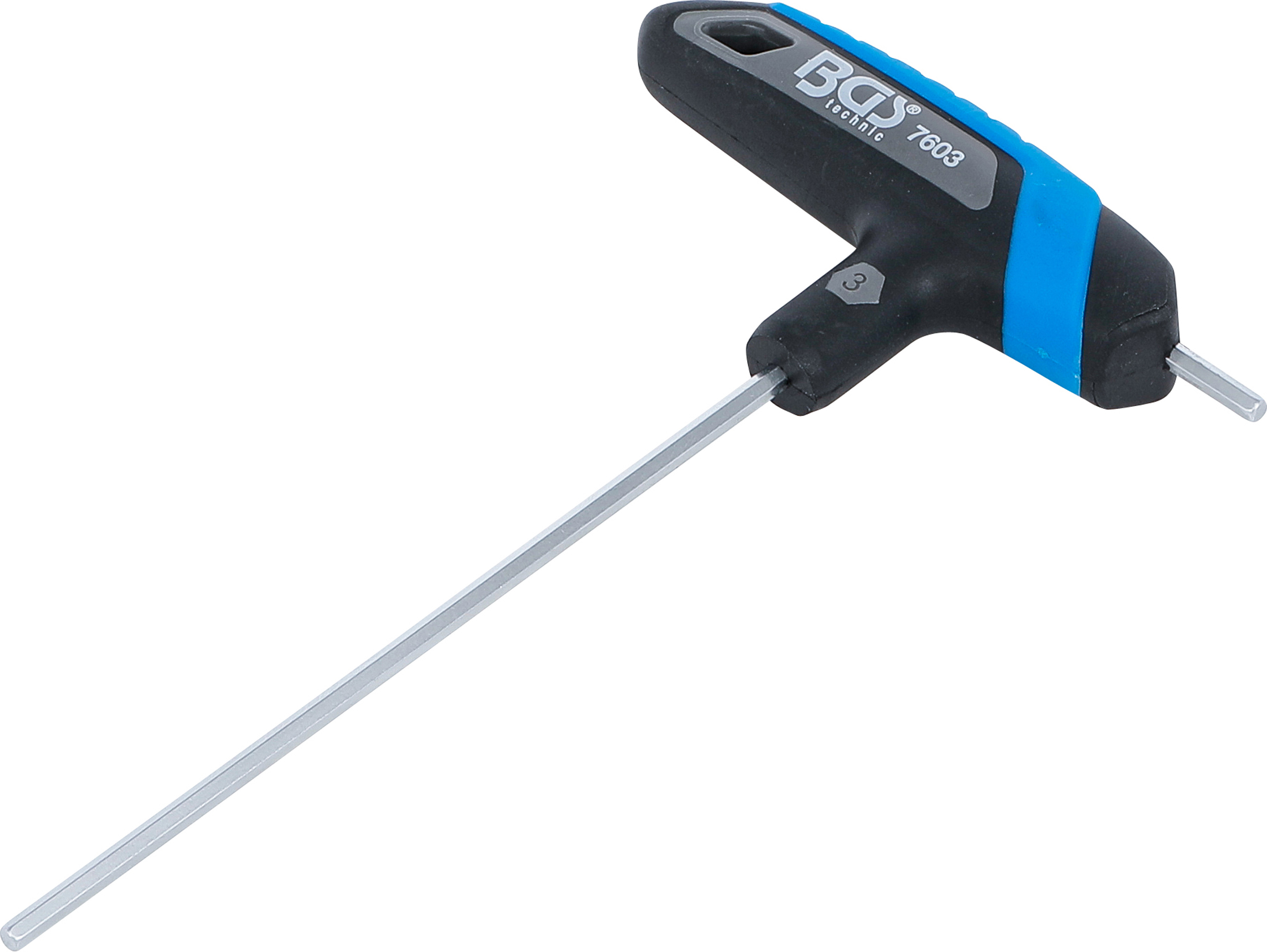 Bgs šroubovák s t-rukojetí,  vnitřní šestihran,  3 mm bs7603