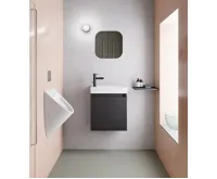 GSI COMMUNITY urinál se zakrytým přívodem vody, Rimless, 31x54,5cm, bílá ExtraGlaze (3)