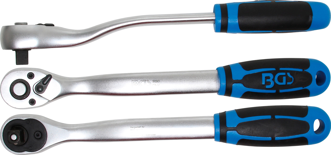 Bgs ráčna přepínací, extra dlouhá, 10 mm (3/8"), 254 mm