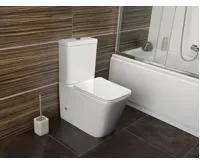 SAPHO PORTO WC kombi, Rimless, spodní/zadní odpad, bílá (7)