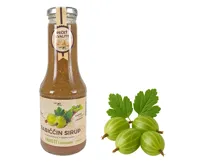 Nature NoTea s.r.o. Babiččin sirup - Angrešt s rebarborou 0.5l