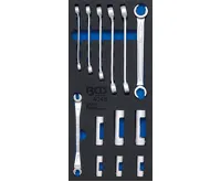 BGS Modul - klíče očkové otevřené a spec. nástrčné hlavice 3/8", sada 13 dílů BGS Modul - klíče očkové otevřené a spec. nástrčné hlavice 3/8", sada 13 dílů