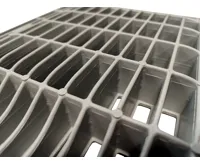 MONDIAL mříž pochůzná s madlem 400 x 400 (2)