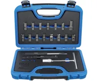 BGS Sada pro frézování těsnicích sedel vstřikovačů, 19dílná