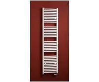 Koupelnový radiátor PMH Marabu 450x1233, Metalická stříbrná (4)