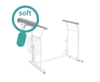 RIDDER HANDICAP opěrná mobilní madla k WC, bílá (4)