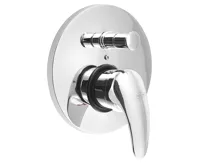 AQUALINE KASIOPEA podomítková sprchová baterie, 2 výstupy, chrom