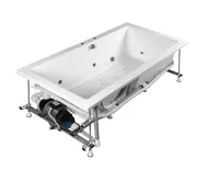 POLYSAN MARLENE HYDRO-AIR hydromasážní vana, 170x80x48cm, bílá (8)