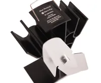 HS Flamingo Ventilátor na kamna FLAMINGO dvoulopatkový, stříbrný (2)