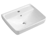 CERASTYLE DURU keramické umyvadlo 50x40cm, bílá