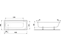 JIKA vana RIGA 1500x700 mm (1)