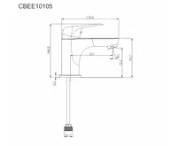 Umyvadlová stojánková baterie Lila s bidetovou sprchou (1)
