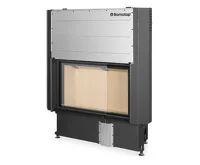 ROMOTOP Krbová vložka IMPRESSION 2G L 93.60.01 rovné s výsuvnými dvířky a dvojitým sklem