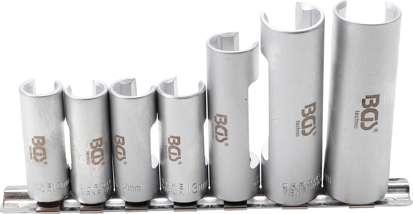 BGS Hlavice nástrčné,3/8" x 10-11-12-14-17-19mm,7 dílů sada,pro termosensory