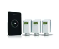 Bosch EasyControl SET CT 200 černý - prostorový regulátor vč. termohlavic Bosch EasyControl SET CT 200 černý - prostorový regulátor vč. termohlavic