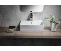 GSI KUBE X keramické umyvadlo 45x35cm, broušená spodní hrana, bílá ExtraGlaze (7)