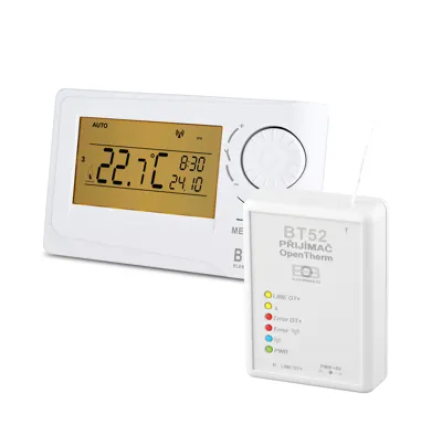 ELEKTROBOCK Bezdrátový termostat s OpenTherm BT52