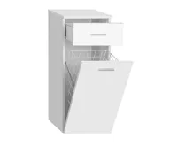 AQUALINE ZOJA/KERAMIA FRESH skříňka spodní s košem 35x78x29cm, bílá (3)