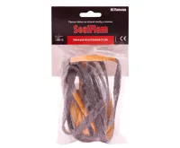 HS Flamingo Těsnící šňůra plochá pod sklo 12x4, 2,5m samolepící