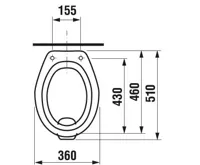JIKA WC mísa ROMAN | vodorovný odpad (3)