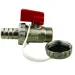 Kulový kohout voda motýl vypouštěcí DN 15 - 1/2" Kulový kohout voda motýl vypouštěcí DN 15 - 1/2"