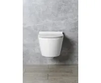 GSI WC sedátko, SLIM, Soft Close, bílá (5)