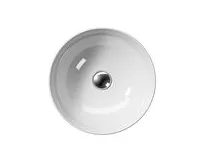 GSI NUBES keramické umyvadlo na desku průměr 40cm, bílá ExtraGlaze (1)