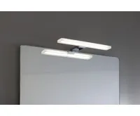 SAPHO MIRAKA LED svítidlo 5W, 230V, 300x35x120mm, IP44, akryl, chrom (4)