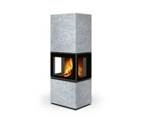 ROMOTOP Designový krb LERA C GH akumulační, Serpentin (Kámen) ROMOTOP Designový krb LERA C GH akumulační, Serpentin (Kámen)