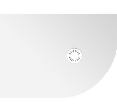 POLYSAN FLEXIA vanička z litého mramoru čtvrtkruh, s možností úpravy rozměru, 110x80cm, R550, levá