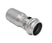 Nerez lisovací redukce - 22 x 18 mm - pro topení i pitnou vodu Nerez lisovací redukce - 22 x 18 mm - pro topení i pitnou vodu