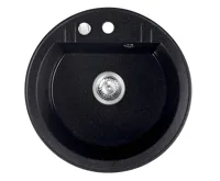 NOVASERVIS Granitový dřez, s přepadem z dřezu, grafit - DRGM1/51HA NOVASERVIS Granitový dřez, s přepadem z dřezu, grafit - DRGM1/51HA