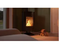 HS Flamingo Krbová kamna MASTERFLAMME ® Medie II, černá (36)