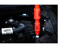 BGS VDE sada nástrčných hlavic, 10 mm (3/8") / 12,5 mm (1/2"), vnitřní šestihran 4 – 10 mm, (2)