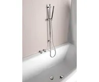 SAPHO GO dvouprvková termostatická baterie na okraj vany, chrom (3)