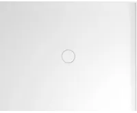 POLYSAN MIRAI sprchová vanička z litého mramoru, obdélník 100x80x1,8cm, pravá, bílá