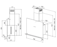 CATA Odsavač par EMPIRE VIP KD 543080 + DÁLKOVÉ OVLÁDÁNÍ (4)