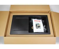 GRANISIL PROBA 765.0 Granitový dřez s odkapem, černý (18)