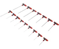 BGS Šroubováky imbus a T-profil s T rukojetí, T10-T50, imbus 2-10mm (1)