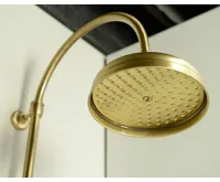 SAPHO ANTEA sprchový sloup k napojení na baterii, hlavová, ruční sprcha, bronz (6)