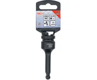 BGS Zásuvka rázového bitu ,  12,5 mm (1/2") pohon ,  vnitřní šestihran s kulovou hlavou 8 mm (1)