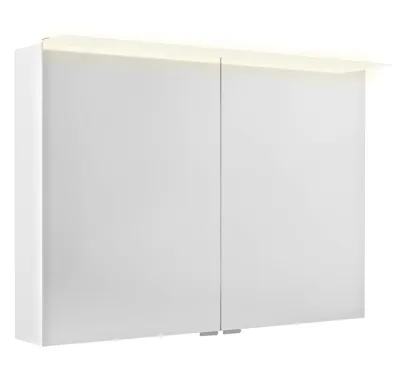 SAPHO LINEX galerka s LED osvětlením, 100x70x15cm, bílá