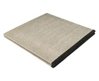 HomeLife Skládací taburet s úložným prostorem 37 x 37 cm béžová (1)