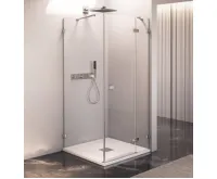 POLYSAN FORTIS EDGE sprchové dveře 1000mm, čiré sklo, pravé (3)
