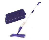 Rovus Set Rozprašovací mop Fialový + Sada 2 ks čistících polštářků