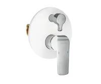 NOVASERVIS Vanová podomítková baterie s přepínačem Nobless Tina bí/chr - 38050R,1