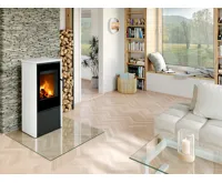 ROMOTOP Krbová kamna LAREDO F Keramika, celoplošná skleněná dvířka (2)